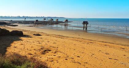 Maison pour 8 proche plage et bourg à St Brévin
