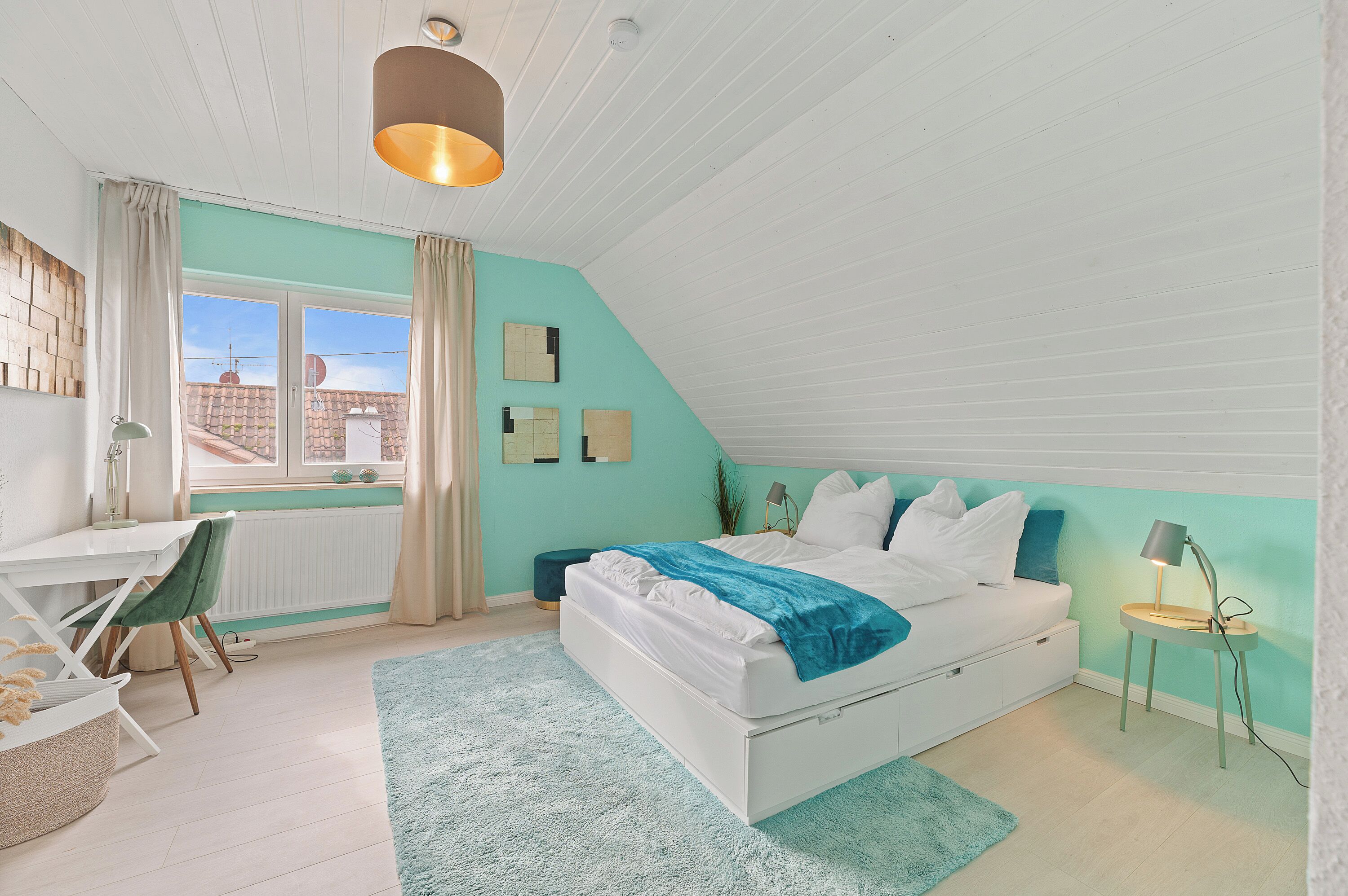 1 chambre, fer et planche à repasser, Wi-Fi, draps fournis