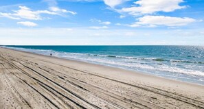 Am Strand, Liegestühle, Strandtücher