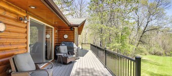 Private Lakefront Emily Home w/ Yard & Fire Pit!