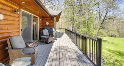 Private Lakefront Emily Home w/ Yard & Fire Pit!