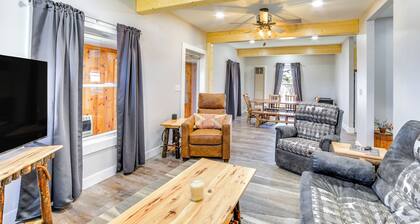 All-season Seney Home w/ Private Yard & Fire Pit!