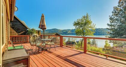 Harrison Home w/ Grill & Lake Views: Walk to Town!