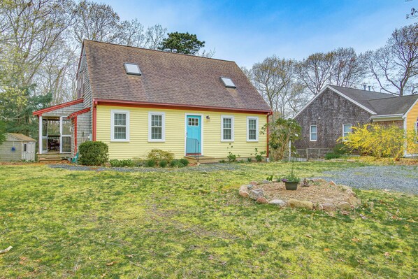 House (4 Bedrooms) | Front of property - Beach & Lake Access: Group Getaway in Mashpee! (Mashpee)