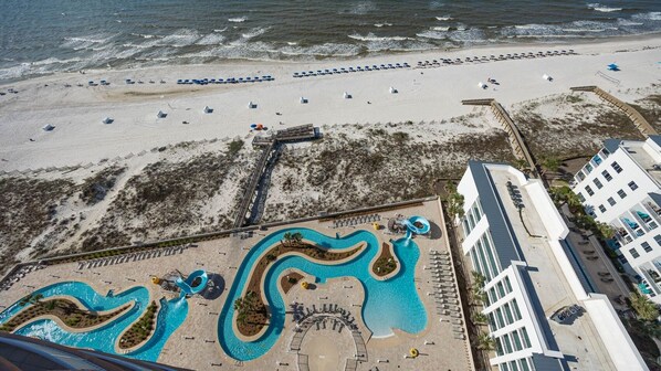 Condo, 2 Bedrooms | Pool | Indoor pool, outdoor pool - Phoenix Gulf Towers 1802 2 Bedroom Condo (Orange Beach)