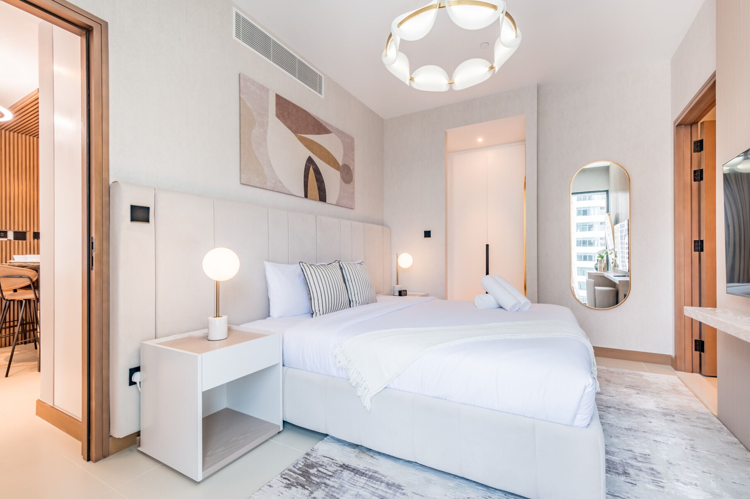 1 bedroom, in-room safe, iron/ironing board, WiFi (free)