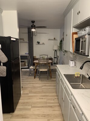 Microwave, oven, stovetop