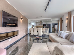 TV, fireplace - Vacation home Alena by Interhome (Vižinada)