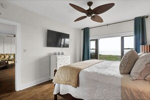 3 bedrooms, iron/ironing board, WiFi, bed sheets - Prime Oceanfront Location: Pool, Balcony & Tennis Court (Wrightsville Beach)