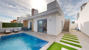 Pool - Villa Solar - A Murcia Holiday Rentals Property (Roldan)