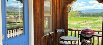 Peaceful Bunkhouse cabin with mtn views near Arkansas River attractions & town