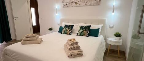 1 bedroom, iron/ironing board, travel crib, free WiFi