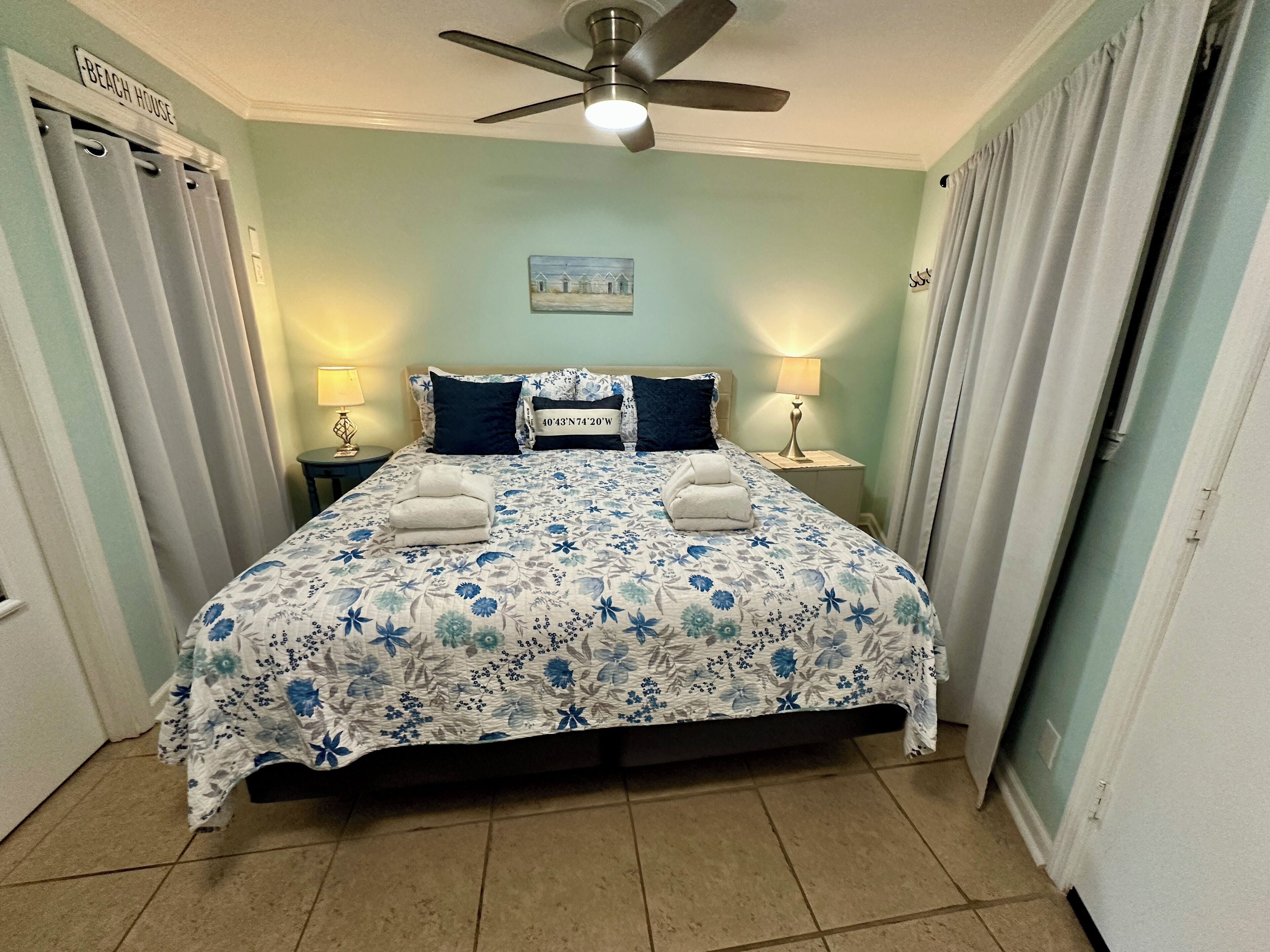 1 bedroom, iron/ironing board, free WiFi, bed sheets