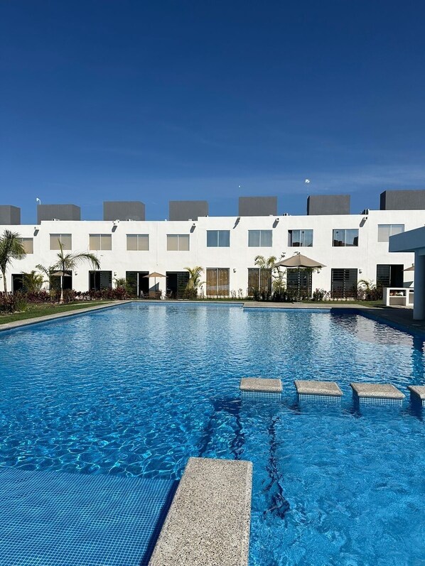 Outdoor pool - Puerto Vallarta Altavela Egina 55 (Valle de Banderas)