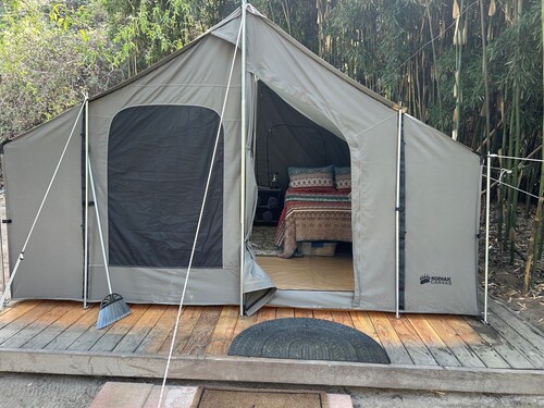12x12 Cabin Tent.  camping with a little luxury.