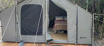 12x12 Cabin Tent.  camping with a little luxury.