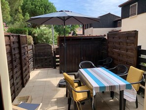 Outdoor dining - Maison Lacanau-océan - 2 Chambres (Lacanau)