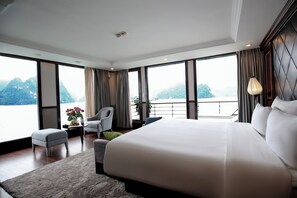 Premier-Suite, 1 Schlafzimmer, Terrasse, Meerblick | Ausblick vom Zimmer