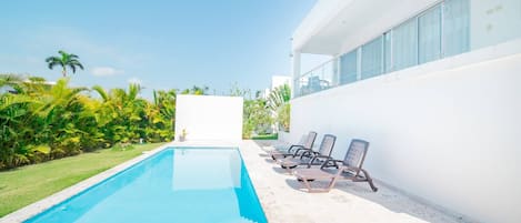 Lägenhet - 2 sovrum - privat pool - utsikt mot trädgården | Pool | Utomhuspool
