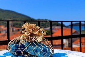 Studio (Superior Studio Apartment with Balcon) | Balcony - Fancy Apartments Marco (Vela Luka)