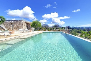 Pool - Traditional country estate w/ pool & sea view (Pescoluse)