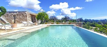 Traditional country estate w/ pool & sea view