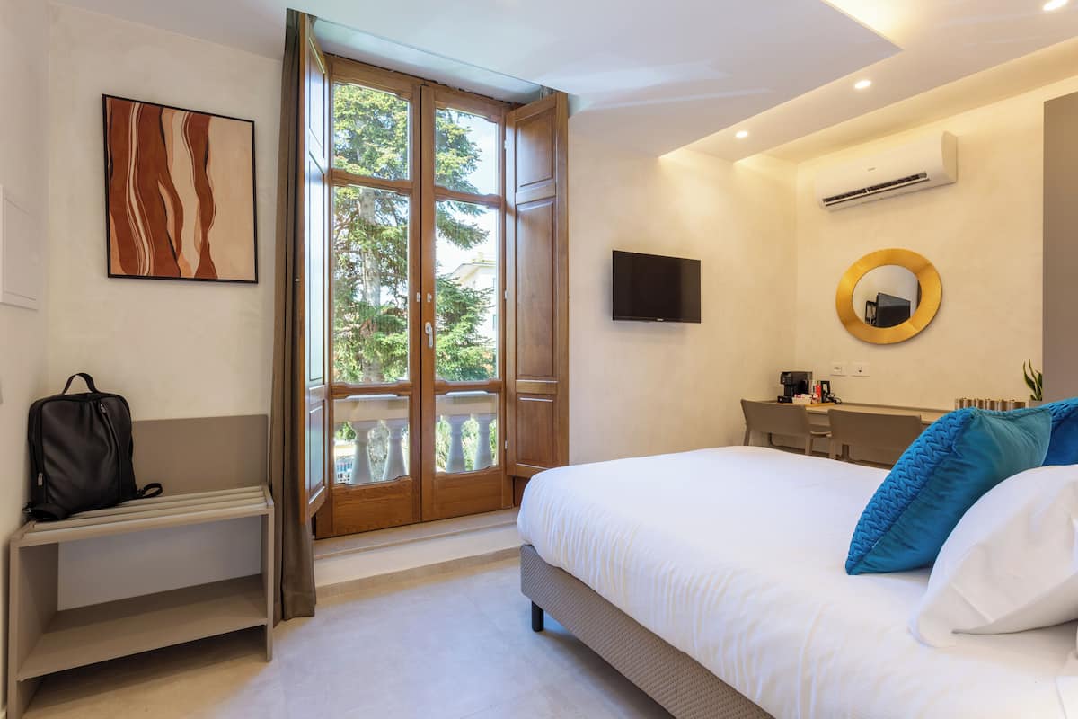 Chambre Simple Affaires, vue jardin | Vue de la chambre
