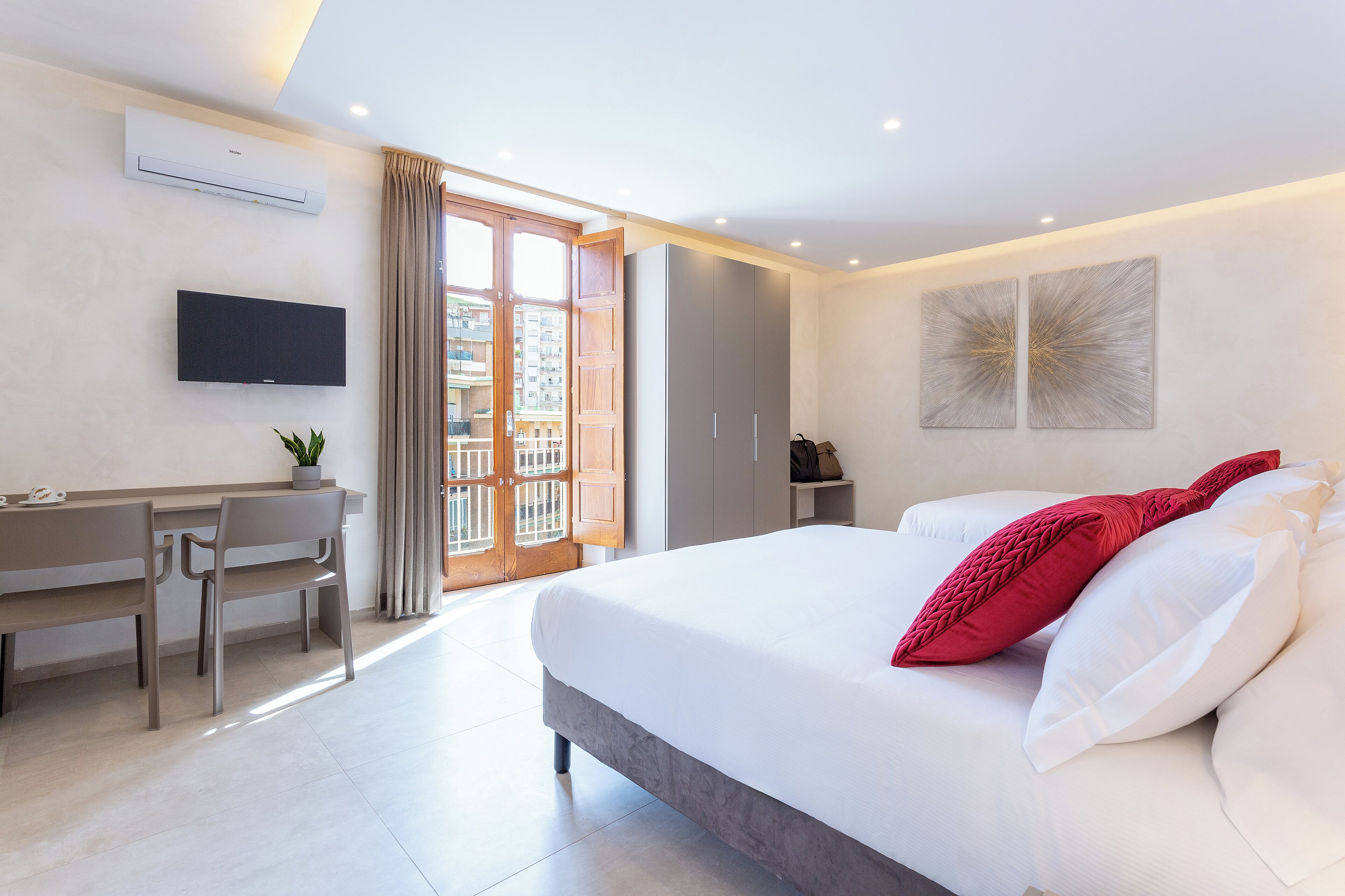 Classic-Dreibettzimmer | Ausblick vom Zimmer