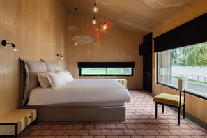 Superior-Bungalow, Terrasse, Seeblick