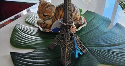 Charmant Appartement 2 Chambres Avec Balcon Proche de Paris & Disneyland