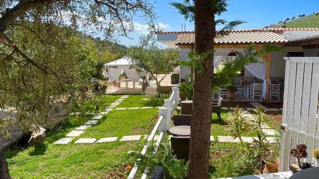 Vue sur le jardin