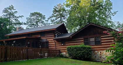Home is set on10 acres w/pond, pool, spa, & only 9 miles to Masters golf course.