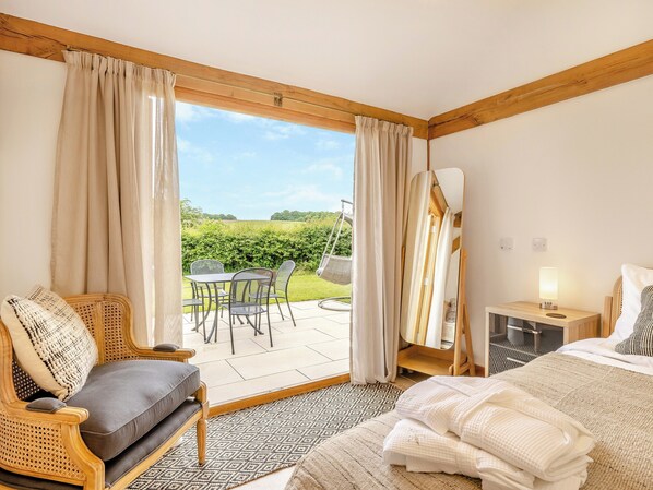 1 chambre, accès au Wi-Fi (inclus), literie fournie