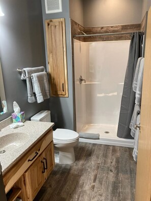 Hair dryer, towels, soap, shampoo - Newly built in Devils Lake, Perfect for Fishing or Relaxing (Devils Lake)