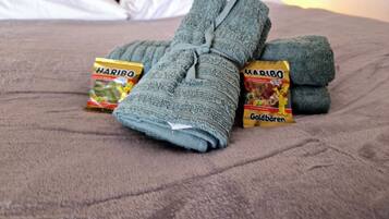 1 Schlafzimmer, kostenloses WLAN, Bettwäsche