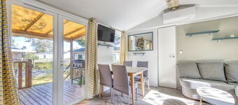 Air-Conditioned Mobile Home Les Viviers – Comfort and Leisure in Lège-Cap-Ferret
