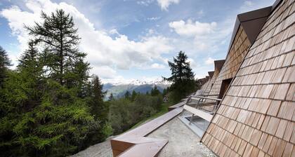 Apartment 'Larice' with Mountain View, Private Terrace and Shared Garden