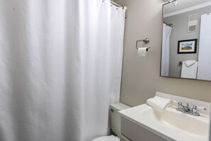 Hair dryer, towels, toilet paper - ML 331: Your 1BR, bike-in/bike-out & renovated summer oasis awaits you! (Snowshoe)