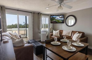 TV connectée, cheminée