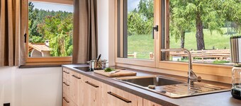 Appartement "Feicht" avec vue sur les montagnes, terrasse privée et Wi-Fi