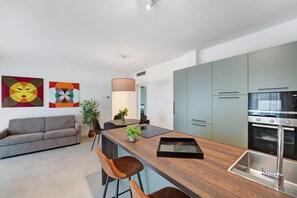 Interior - Apartment 'Eleonora C1' with Shared Pool, Private Terrace, and Air Conditioning (Garda)
