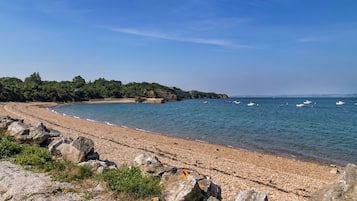 Vlak bij het strand