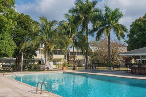 Alberca al aire libre 