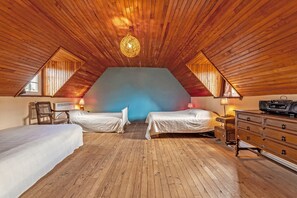 4 habitaciones y ropa de cama 