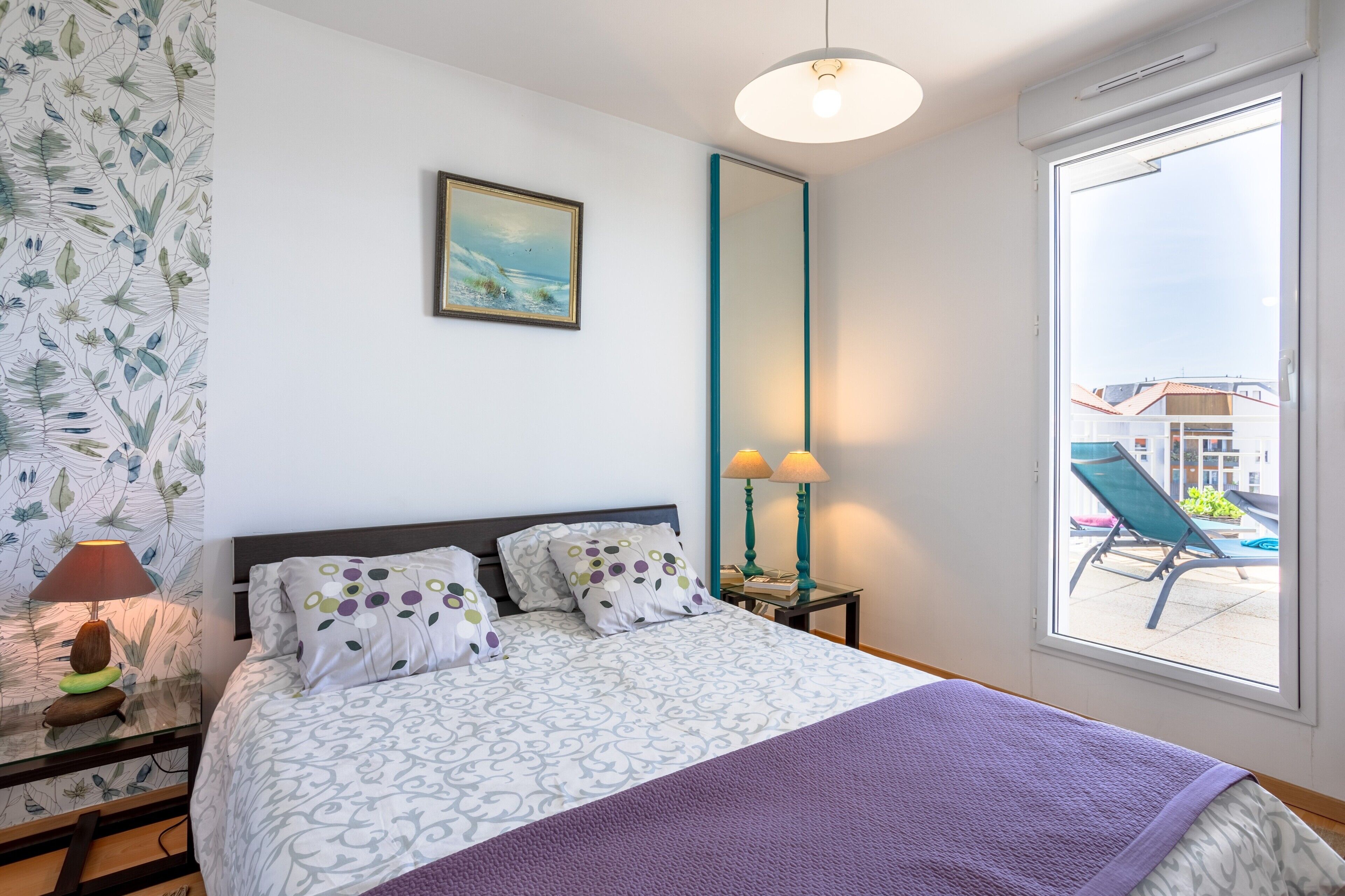 2 slaapkamers, een strijkplank/strijkijzer, gratis wifi