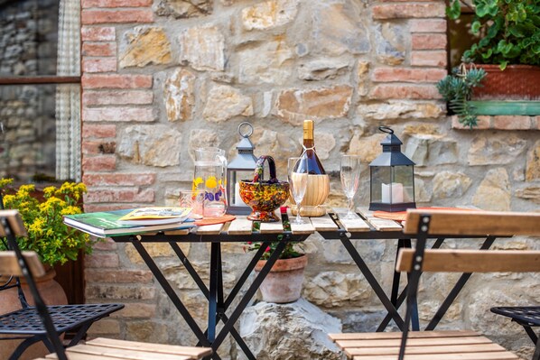 Restauration en plein air