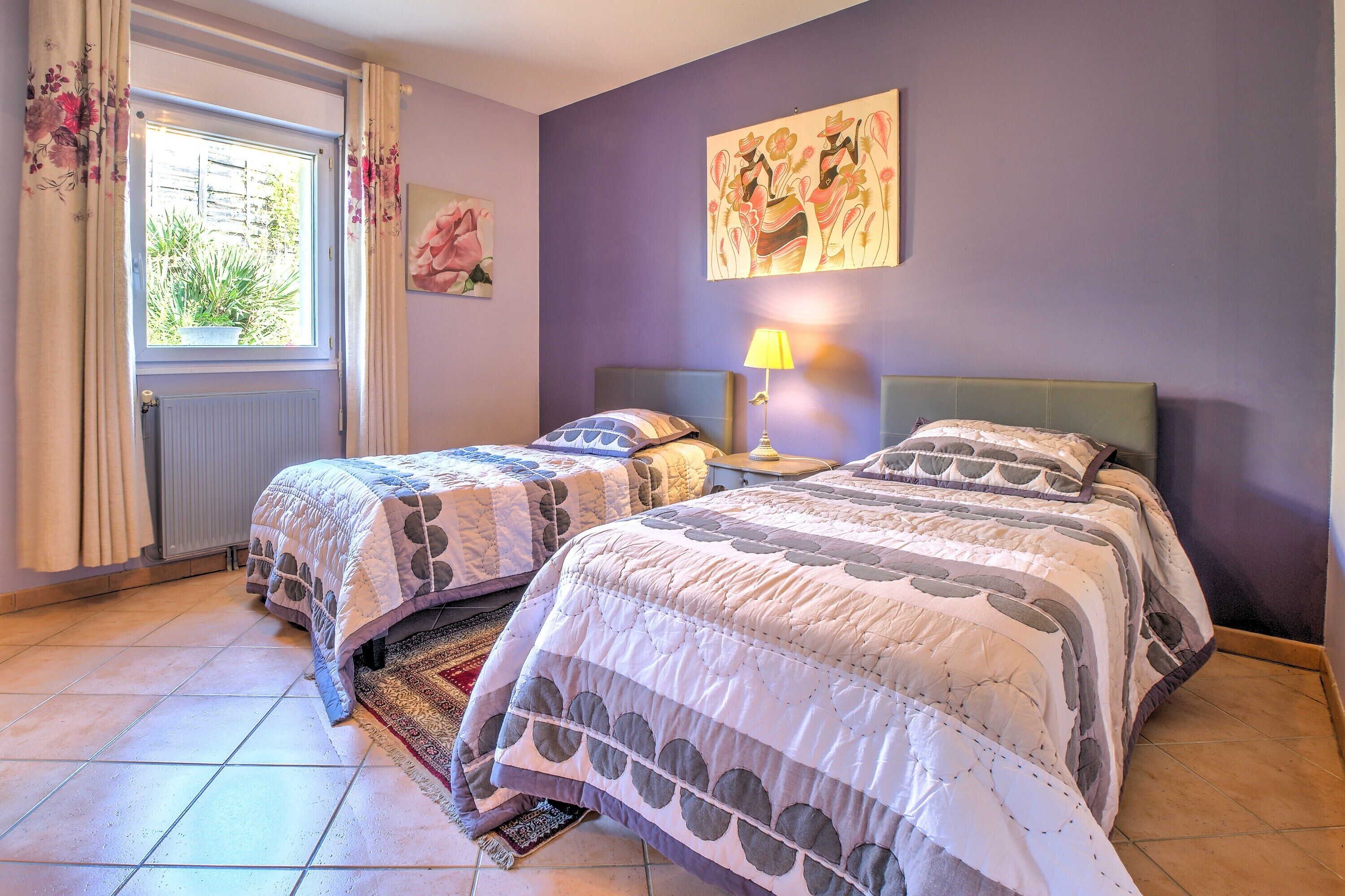 2 chambres, fer et planche à repasser, Wi-Fi gratuit