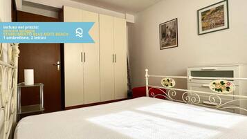 2 habitaciones y ropa de cama