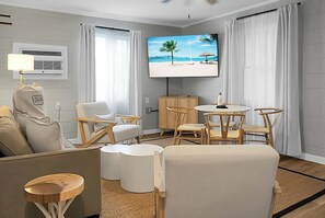 Comfort Suite, 1 Queen Bed with Sofa bed, Non Smoking, Kitchen | Individually decorated, blackout drapes, free WiFi - Seabirds Motel At Kure Beach (Kure Beach)