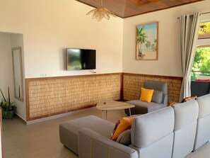 Smart TV, books, offices